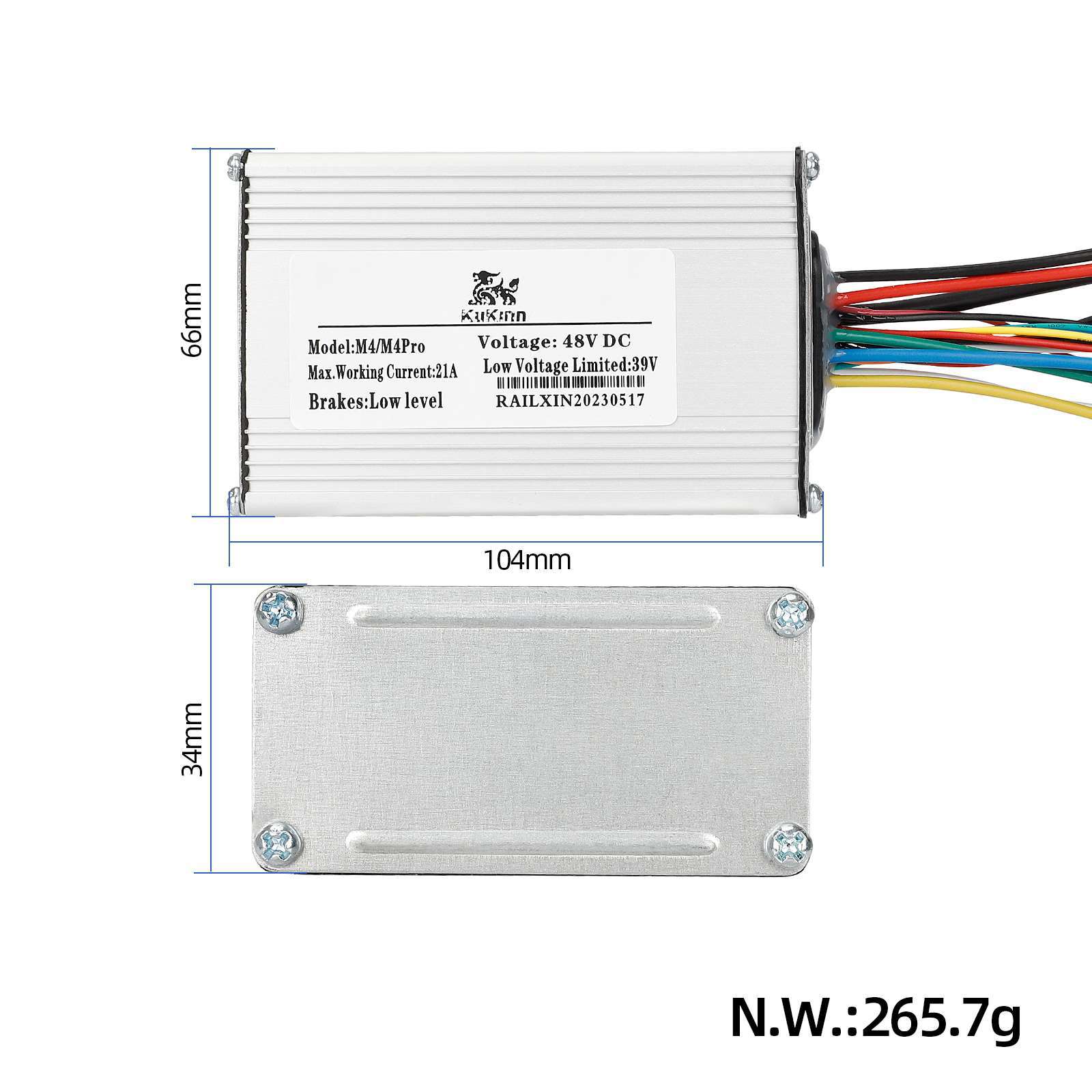 Kukirin M4/M4Pro electric scooter 48VDC original controller vehicle system instrument group accessories