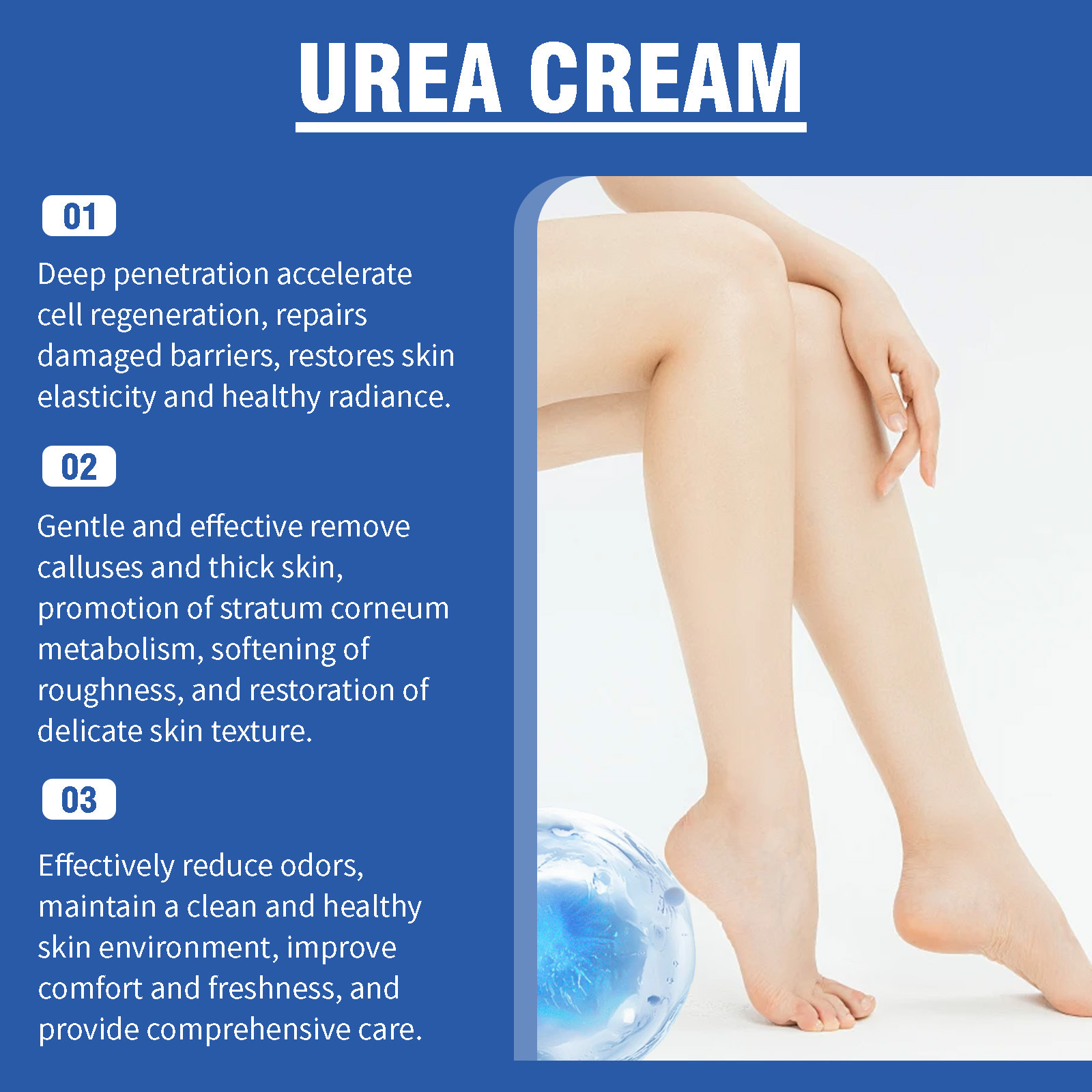 Cross-border non-standard deep moisturizing moisturizing foot cream repair heel dry chapped body skin care cream