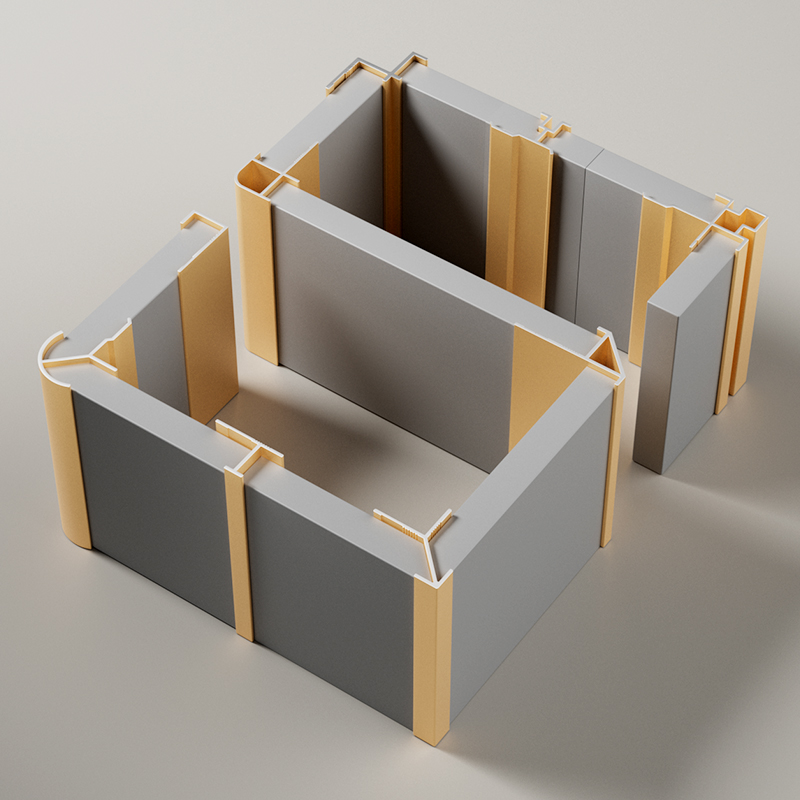 Wall panel closing strip wood veneer aluminum alloy closing strip 8mm plate carbon crystal plate I-line integrated wall decoration color