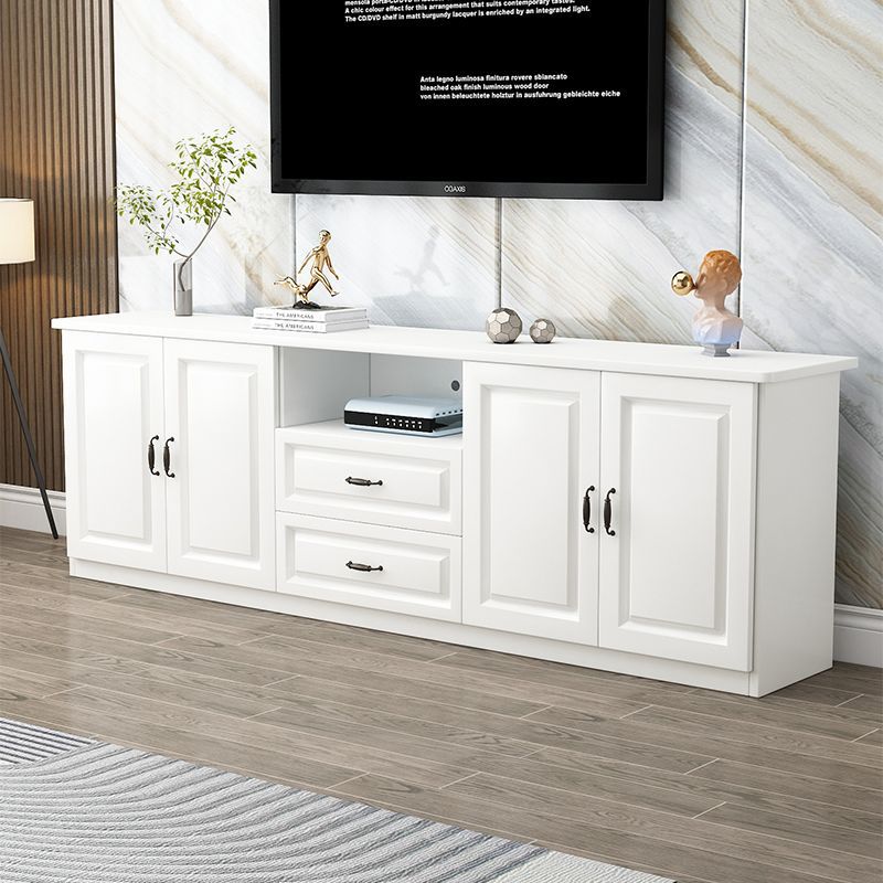 Solid Wood Tv Cabinet Modern Simple Living Room Home Small Apartment Floor-standing Tv Cabinet Storage Storage Cabinet Integrated