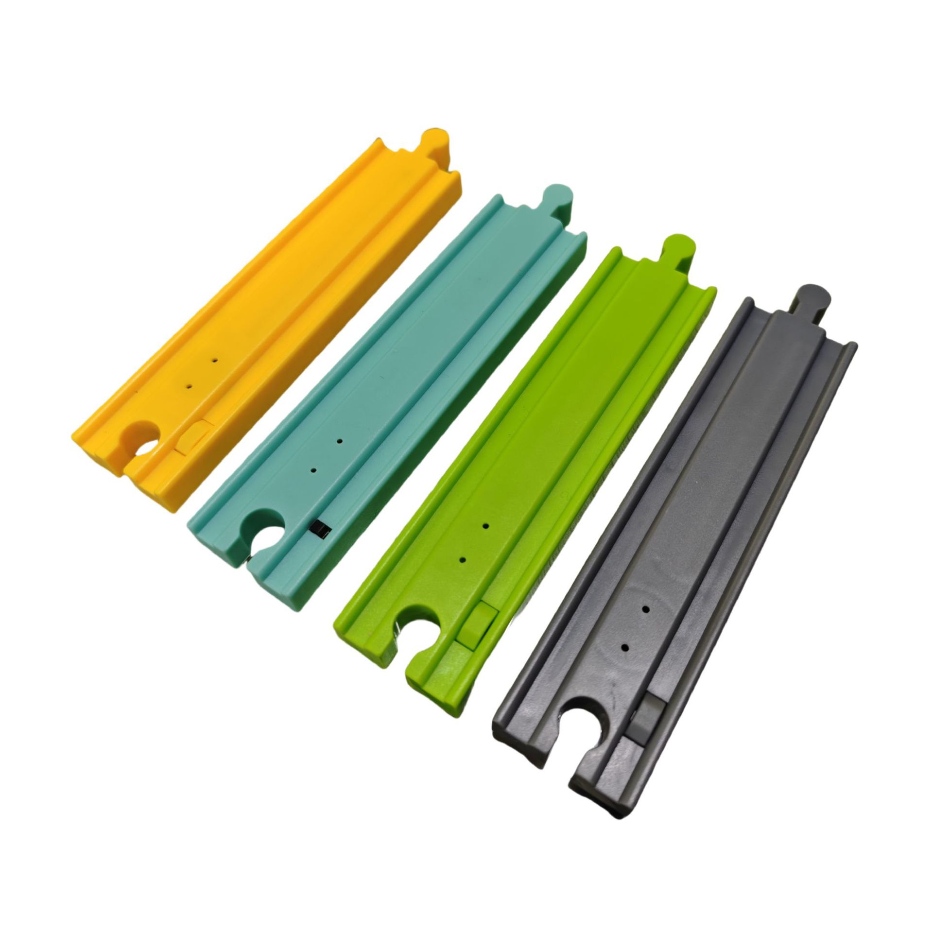 Electric Sound Train Track Touch Mechanism Button Compatible with Wooden Train Track Kidsren's Toy Xiyin Te