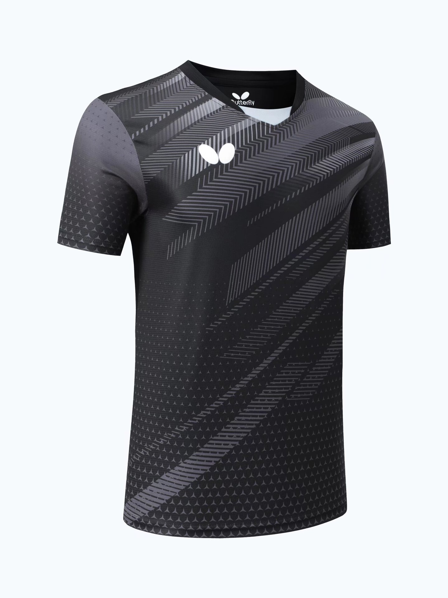 New Butterfly Table Tennis Clothes Top Men's and Women's Short-sleeved Quick-drying Crewneck Sportswear Zhang Jike Same Clothes for Children
