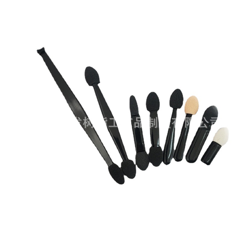 Eye shadow brush double head latex sponge Halo brush eye shadow stick eye makeup brush wholesale supply