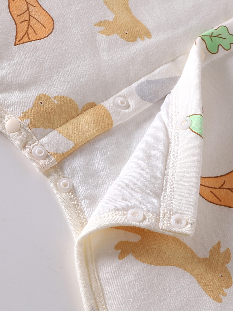 Children's Sleeping Bag Winter Cotton Thickened Baby's Nightgown Middle and Big Children's Boys' and Girls' Home Clothes Pajamas Warm in Autumn and Winter