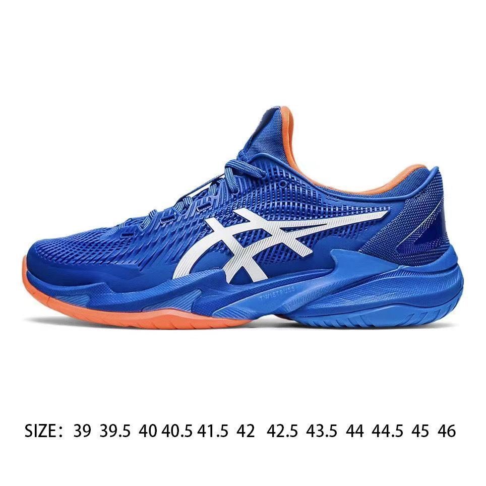 Putian Court Ff 3 Tennis Shoes Mesh Men's Shoes Stable Plaid Breathable Sports Shoes All-Round Badminton Shoes