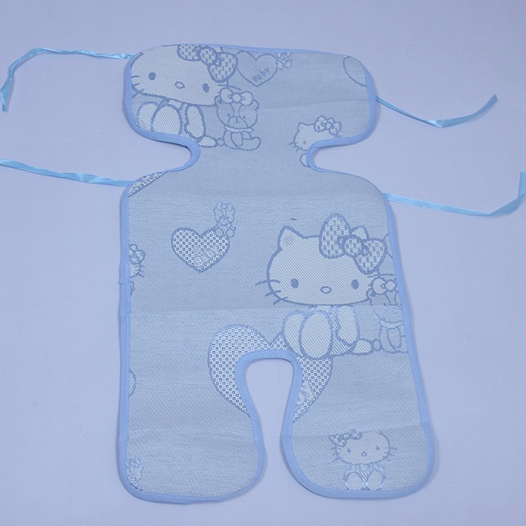 Baby stroller mat baby stroller mat five-point push mat children's stroller ice silk mat