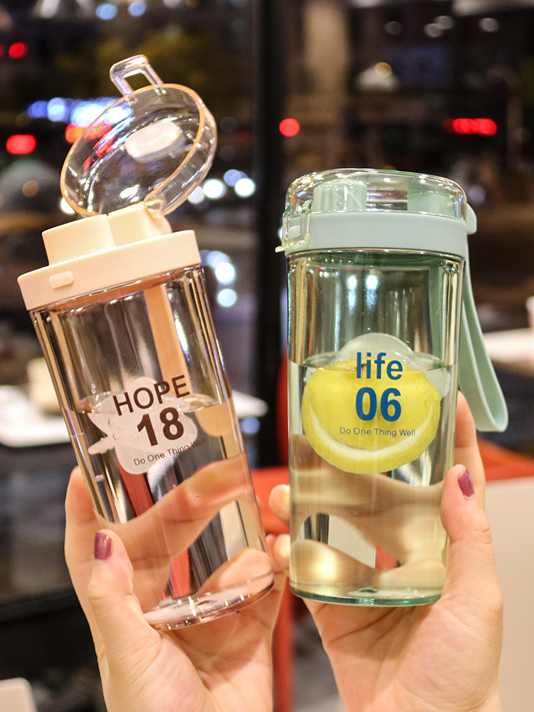 Подходит для корейской чаши для воды, креативная чаша для протеинового коктейля, простая и портативная