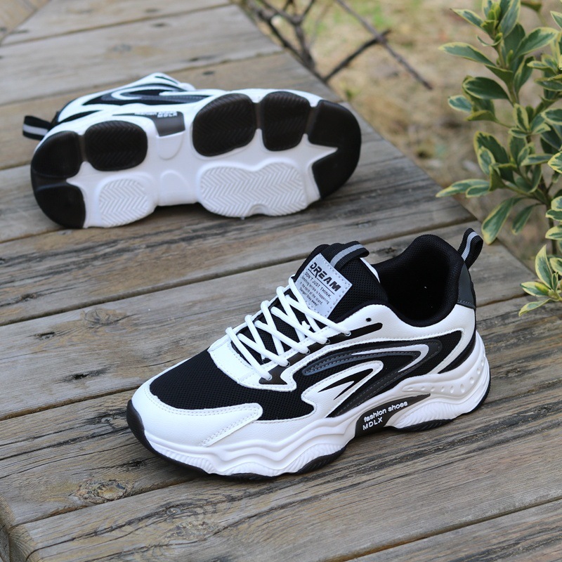 Men's Sports Shoes, Soft-Soled Ultra-Light Sports Shoes, Medium and Large Children's Boys' Shoes, Teenagers' Student Running Shoes, Trendy Junior High School Students