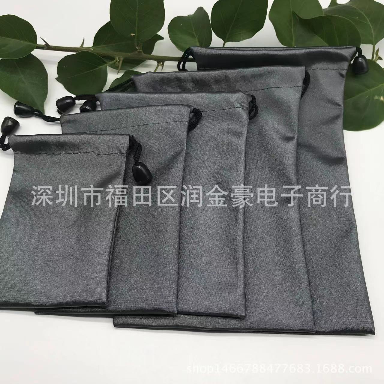 Водонепроницаемая сумка для мобильного источника питания, серая, для зарядного устройства и селфи-палки из фланели