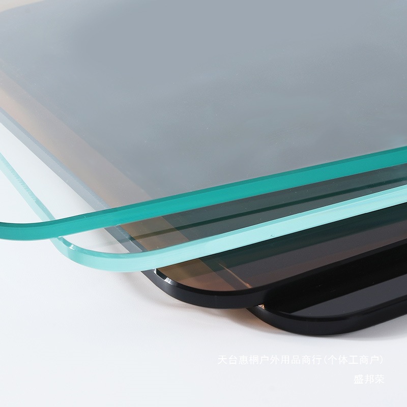 Dining Table Glass Countertop Coffee Table Direct Factory Tempered Glass Tempered Glass Table Top
