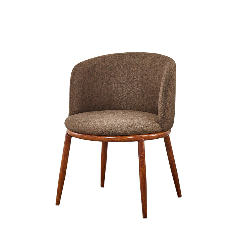 Nordic Simple Wooden Table Small Apartment Metal Log Small Round Table Imitation Solid Wood Side Table Corner Table Tea Table Negotiation Small Round Table