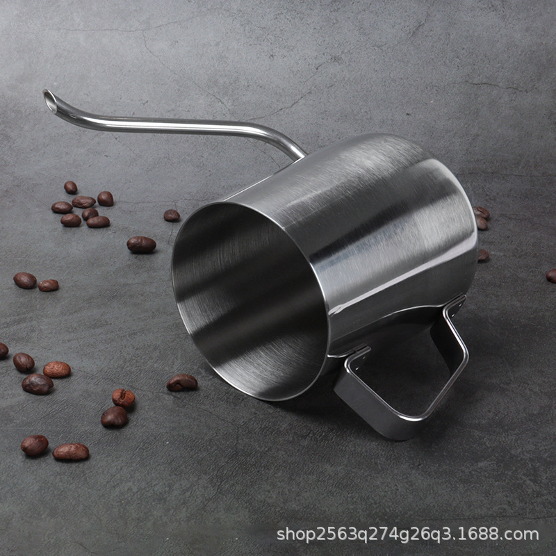 [Factory Direct Supply] Hanging Ear Coffee Hand Pot Stainless Steel 350ml Household Hand Pot Long Mouth Coffee Pot