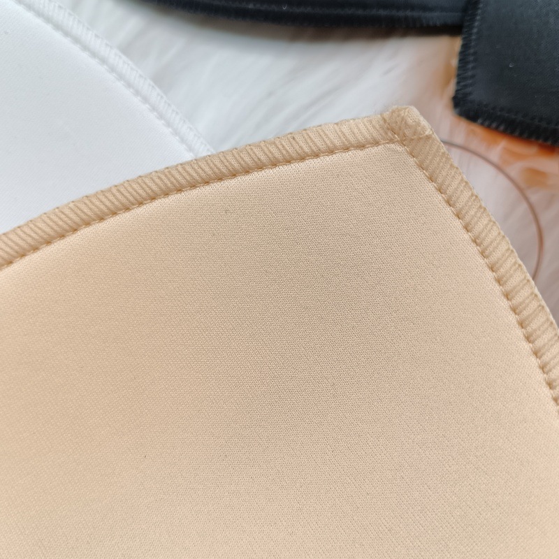 Thin Seamless Overlock Triangle Mold Cup Sponge Chest Pad Invisible Breathable Sports Bra Yoga Wear Swimsuit Insert