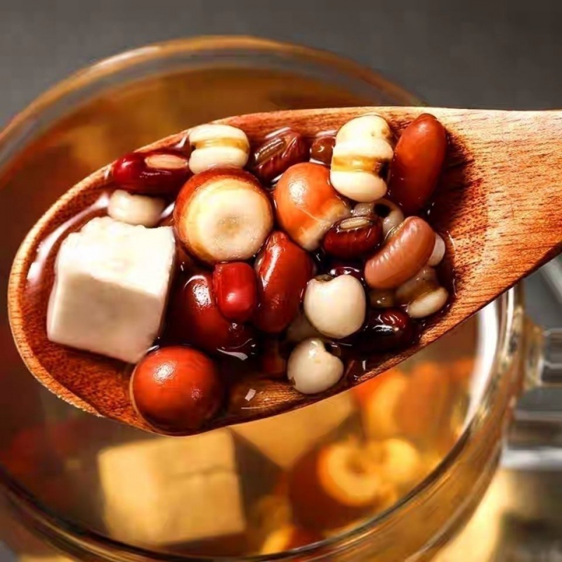 Raw White Lentils, Medicinal Materials, Yunnan White Lentil Soup, Fried Red Adzuki Beans, Cooked Barley Snacks, Seed Powder