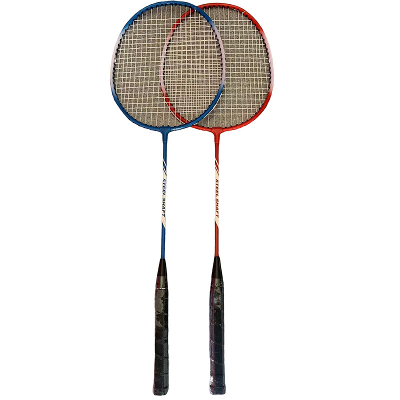 Set badminton split racket factory direct supply resistant iron alloy badminton racket adult beginner sports goods