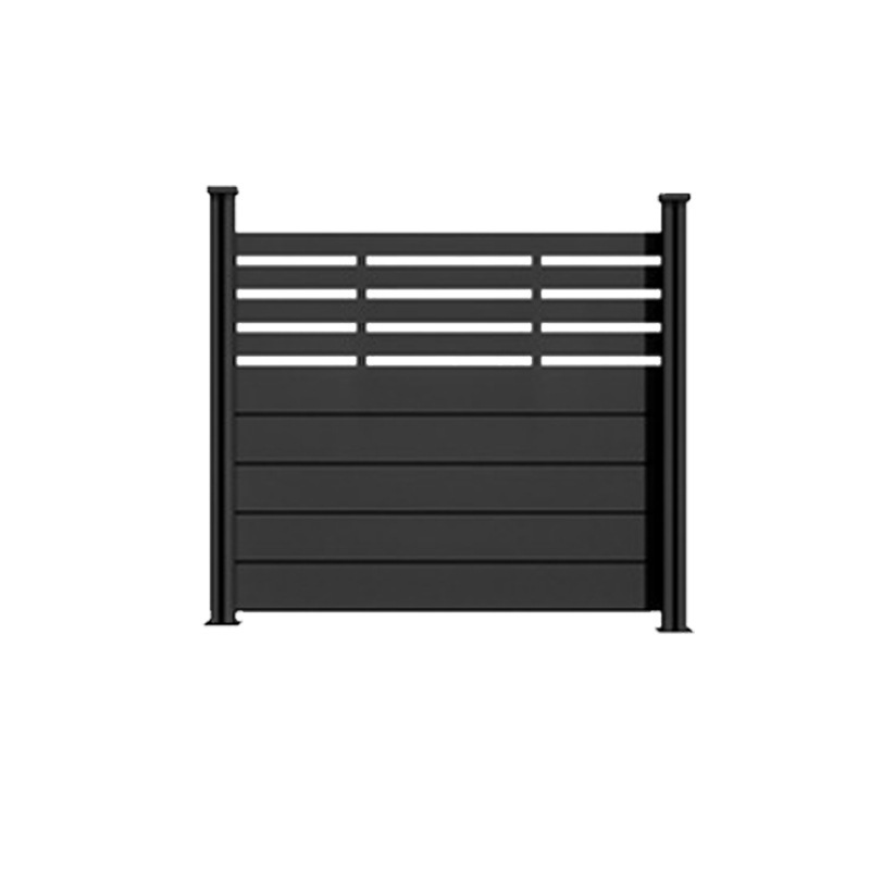 Wholesale Plastic Wood Fence Outdoor Courtyard Villa Garden Guardrail Anti-Corrosion and Moisture-Proof Wood Plastic Yard Fence Fence