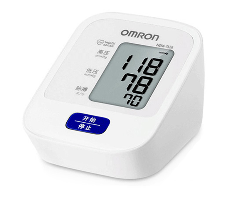 Omron электронный сфигмоманометр HEM-7126 прибор для измерения артериального давления для верхней части руки бытовой тонометр
