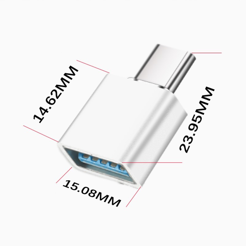 Type c adapter mobile phone u disk otg adapter usb2.0 to micro v8 Android adapter