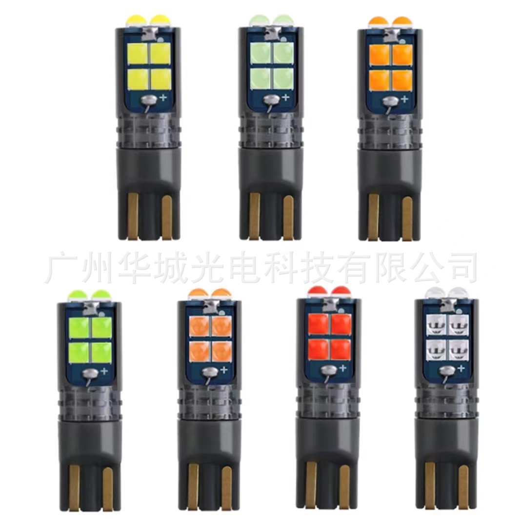 Светодиодная индикаторная лампа T10 3030 10SMD для ширины автомобиля, высокое давление, высокая яркость, лампа для чтения, свет для номерного знака