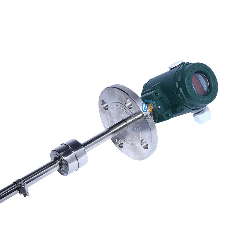 Float level gauge stainless steel flange float level gauge multi-point water level controller connecting rod float level gauge