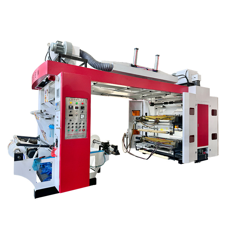 Eight-Color High-Speed Laminating High-Speed Flexographic Printing Machine, Heavy-Package Pe Film Printing, Breathable Film Soft Packaging, Printing Machine