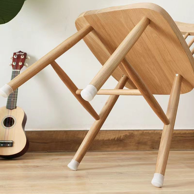 Chair Foot Cover Universal Stool Foot Pad Non-Slip Mute Wear-Resistant Upgraded Silicone Table Protective Cover Table Legs