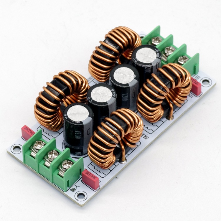 Power Amplifier Dual Positive Power Supply Dc Lc Low-Pass Filter Electromagnetic Interference Eliminates High-Frequency Noise from Car Engines