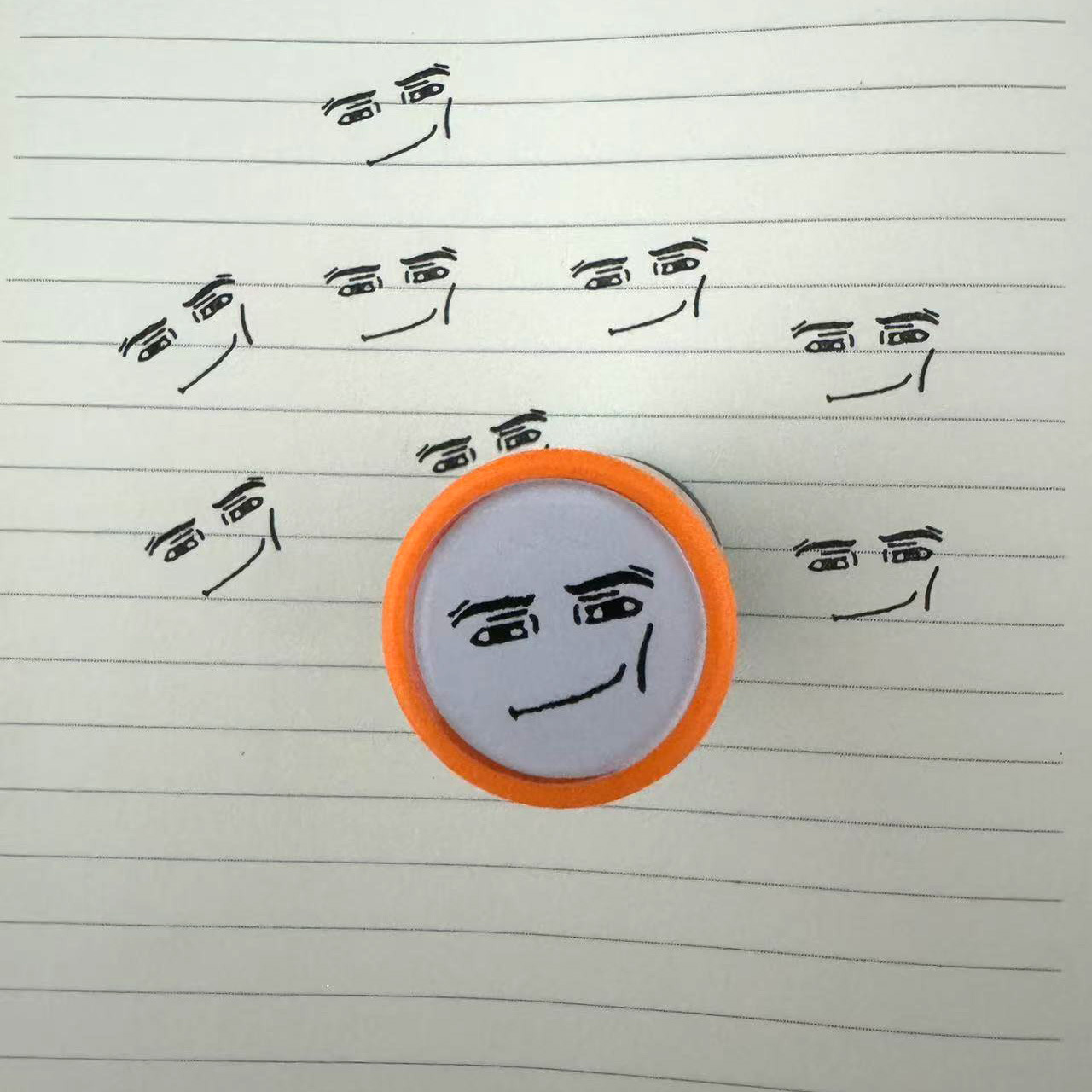 Roblox Stamp Niche Fun Quirky Funny Press-Type Planner Stamp Wholesale Dropshipping