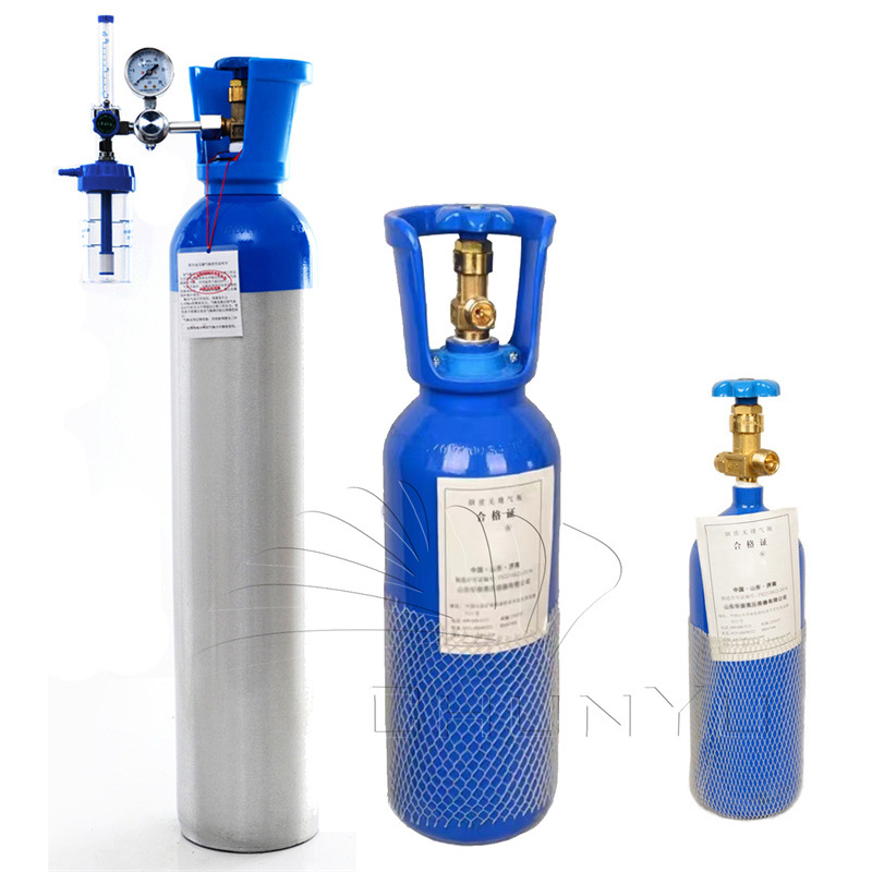Medical Oxygen Cylinder for the Elderly, Pregnant Women, Outdoor Travel, High-Altitude Hypoxia, Household and Industrial Use, Oxygen Tank for High-Altitude Use