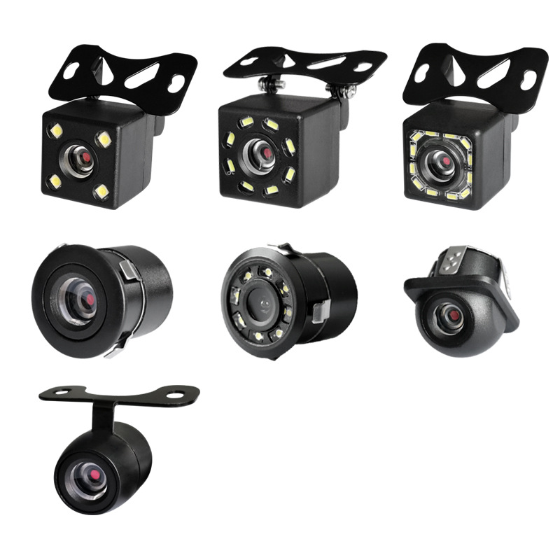 4LED light square HD night vision ccd car car camera car camera rear view reversing image