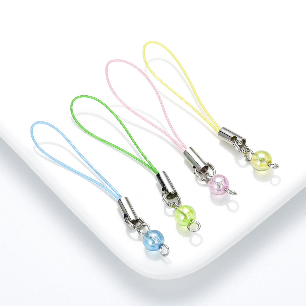 Supply Red Crown Head Braided Rope Nylon Braided Rope Artificial Silk Braided Rope Mobile Phone Rope