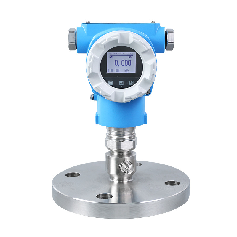 Single Flange Pressure Transmitter Sensor Intelligent Differential Pressure Transmitter Explosion-Proof Diaphragm Level Gauge