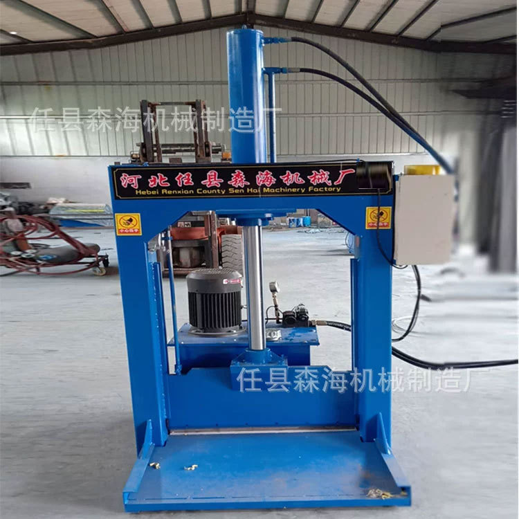 Vertical Hydraulic Glue Cutting Machine Gantry Guillotine Machine Plastic Film Waste Rubber Rice Barrel Vermicelli Cutting and Shearing Machine