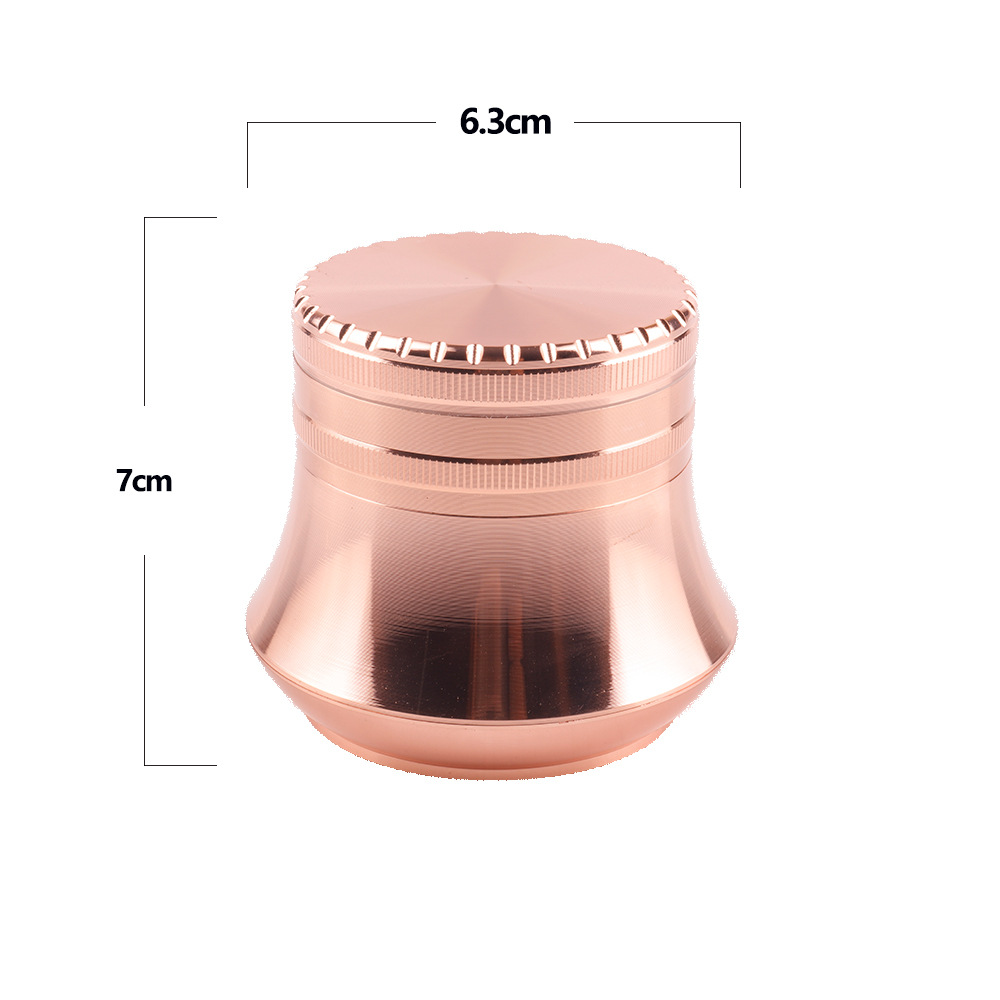 All kinds of special-shaped tobacco grinder zinc alloy aluminum alloy plastic resin wood grain grinder customization