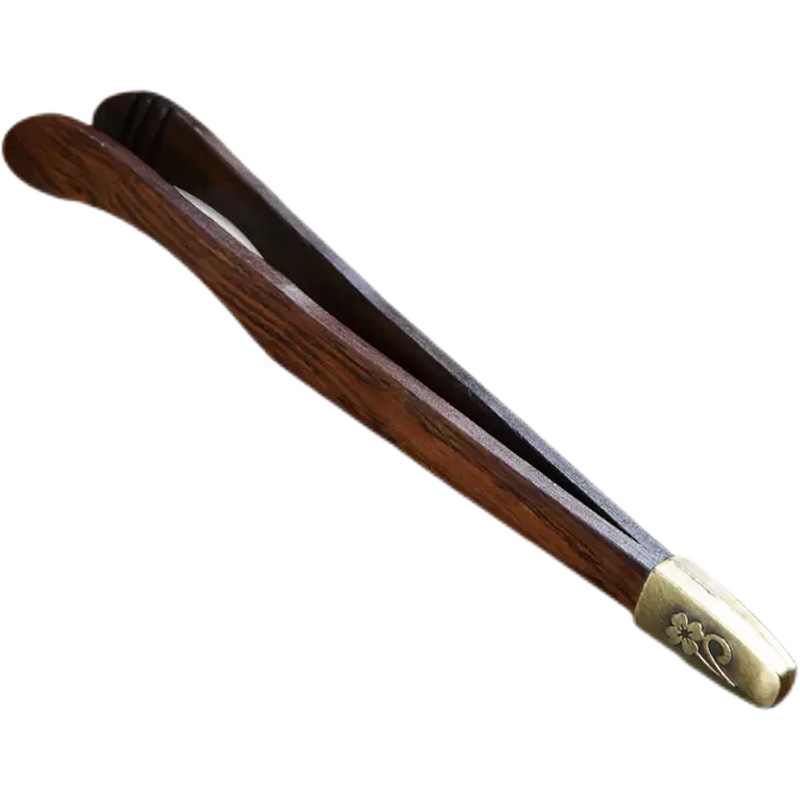 Ebony tea clip kung fu tea set accessories tea ceremony non-slip Cup clip tea tool Tea Tea Tea Tea Cup tweezers