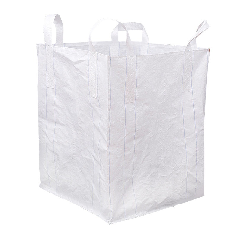 Manufacturer Wholesale White Hoisting Ton Bag Soft Tray Slage Inner Film Bag Collection Bag Ton Bag 1 Ton Bridge Pre-Pressure