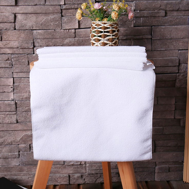 Wholesale disposable white bath towel towel Hotel hotel bath beauty salon bed bath towel absorbent lint
