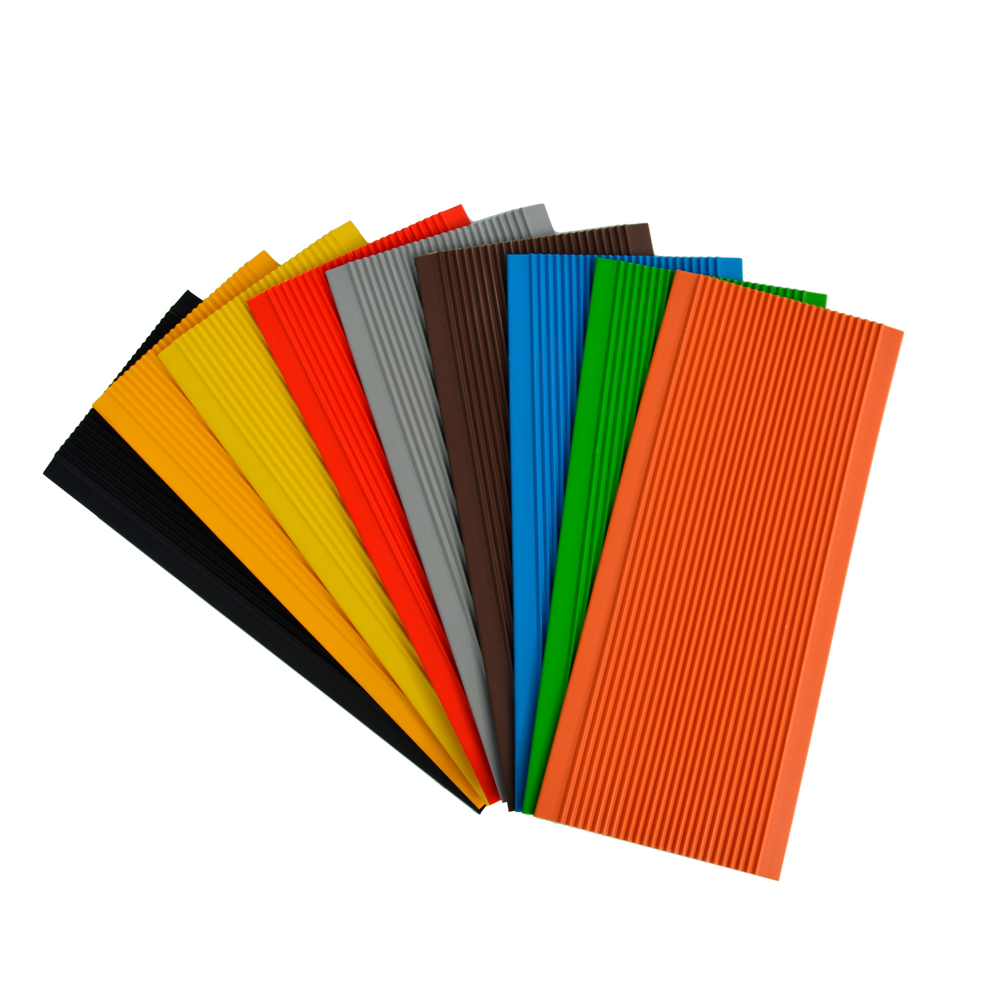 Anmeijia PVC stair step anti-slip strip indoor and outdoor slope iron ladder tile marble anti-slip