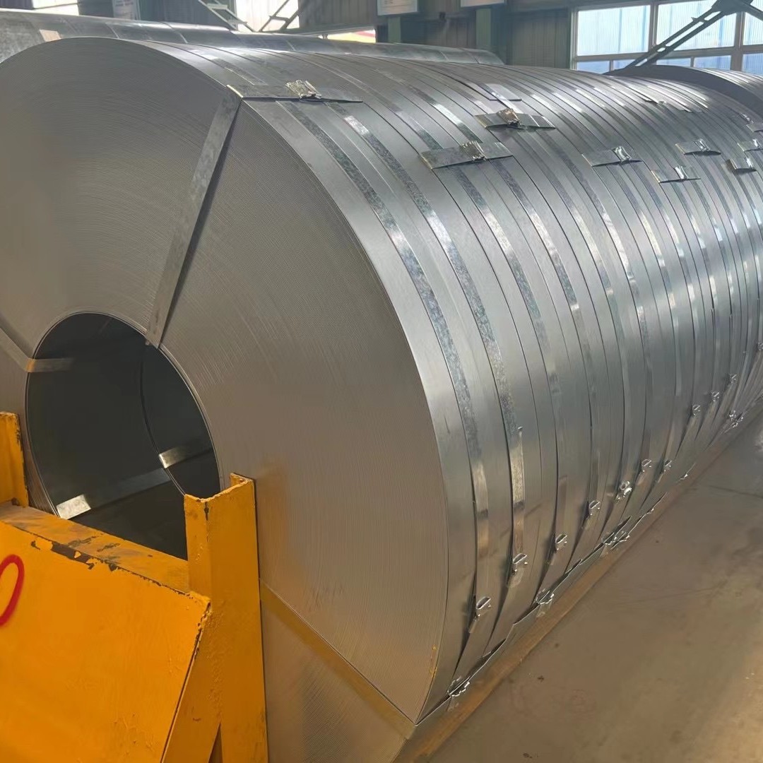 Zinc-Aluminum-Magnesium Steel Strip C-Shaped Steel for Cables Q235 Steel Strip for Z-Shaped Steel High Zinc Layer Keel Steel Strip