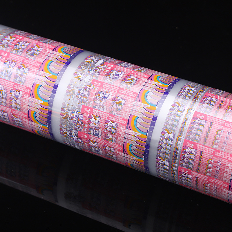 Factory Heat Transfer Printing Film Customized Pp/Abs Stationery Plastic Pen Barrel Transfer Film Printing Aluminized Laser Flower Film