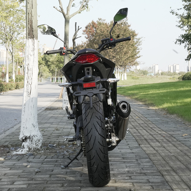 Foreign Trade Cross-Border Python Motorcycle Brand New National Four Electronic Injection Motorcycle Motorcycle Twin-Cylinder Air-Cooled Motorcycle Export