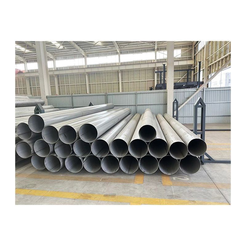 304 Stainless Steel Welded Pipe 316 Reel Welded Large Diameter Stainless Steel Welded Pipe Straight Seam Stainless Steel Industrial Welded Pipe