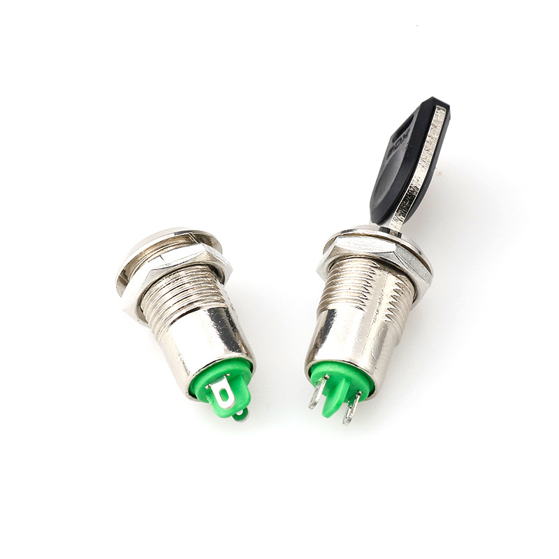 12mm electronic lock key switch second gear toy lock telephone elevator lock power supply lock switch lock