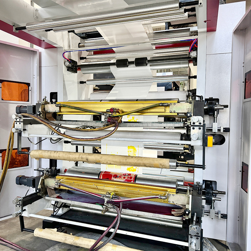 Eight-Color High-Speed Laminating High-Speed Flexographic Printing Machine, Heavy-Package Pe Film Printing, Breathable Film Soft Packaging, Printing Machine