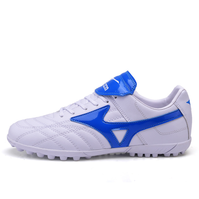Cross-border football shoes tf broken nails artificial turf men and women children teenagers students leather foot competition training sneaker