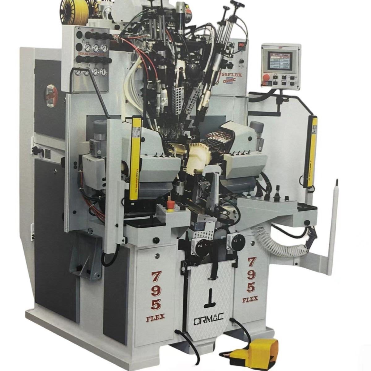 Италия, ORMAC, машина для верхней части обуви 795FLEX/795CHS/795TZ, б/у, восстановленная