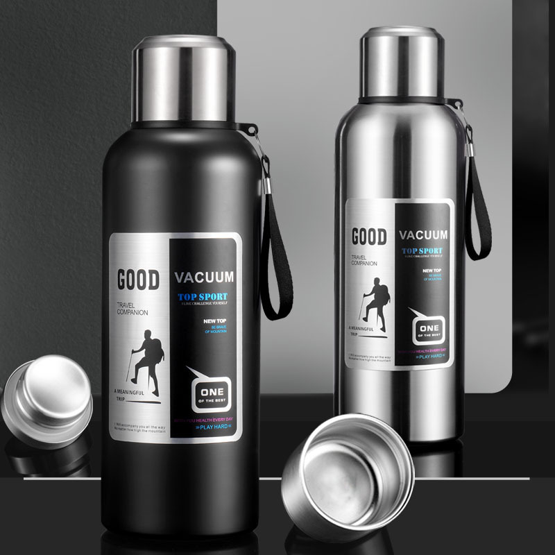 Термос большой ёмкости из нержавеющей стали 304, портативный, термостойкий