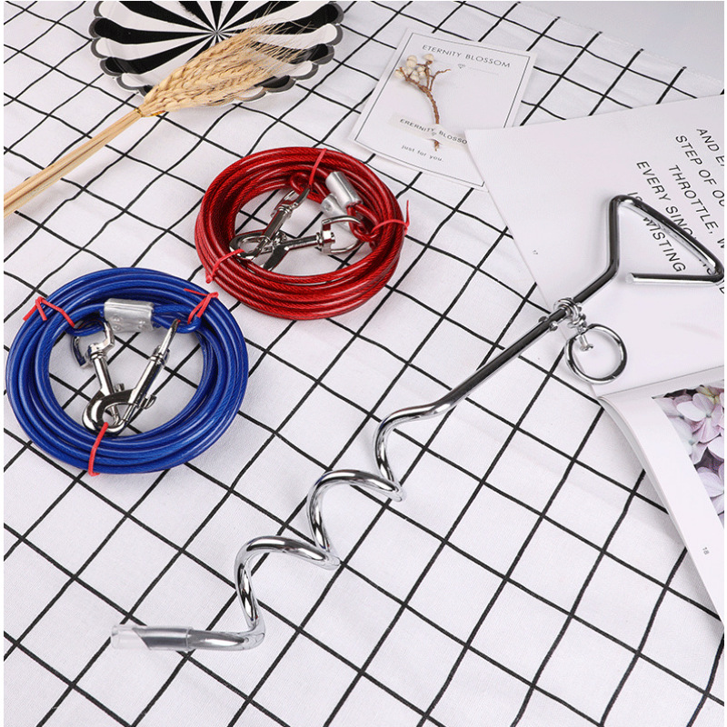 Manufacturers specializing in the production of all kinds of metal products outdoor products dog walking spiral ground piles cross-border hot field dog piles