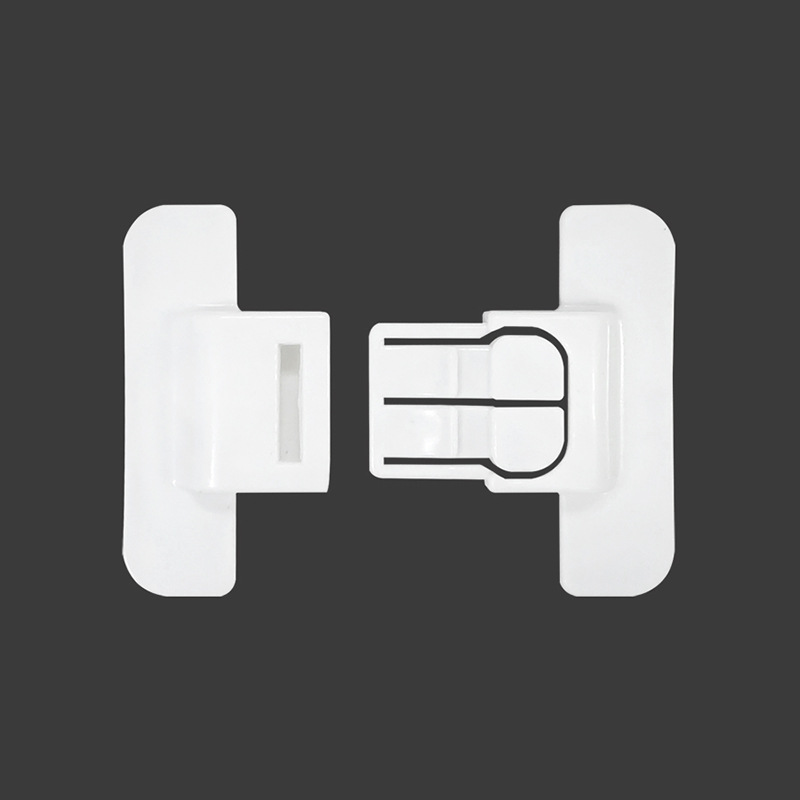 Refrigerator Door Closer Cabinet Drawer Safety Lock Push-pull Door Lock Punch-free Refrigerator Door Lock Baby Anti-opening Buckle