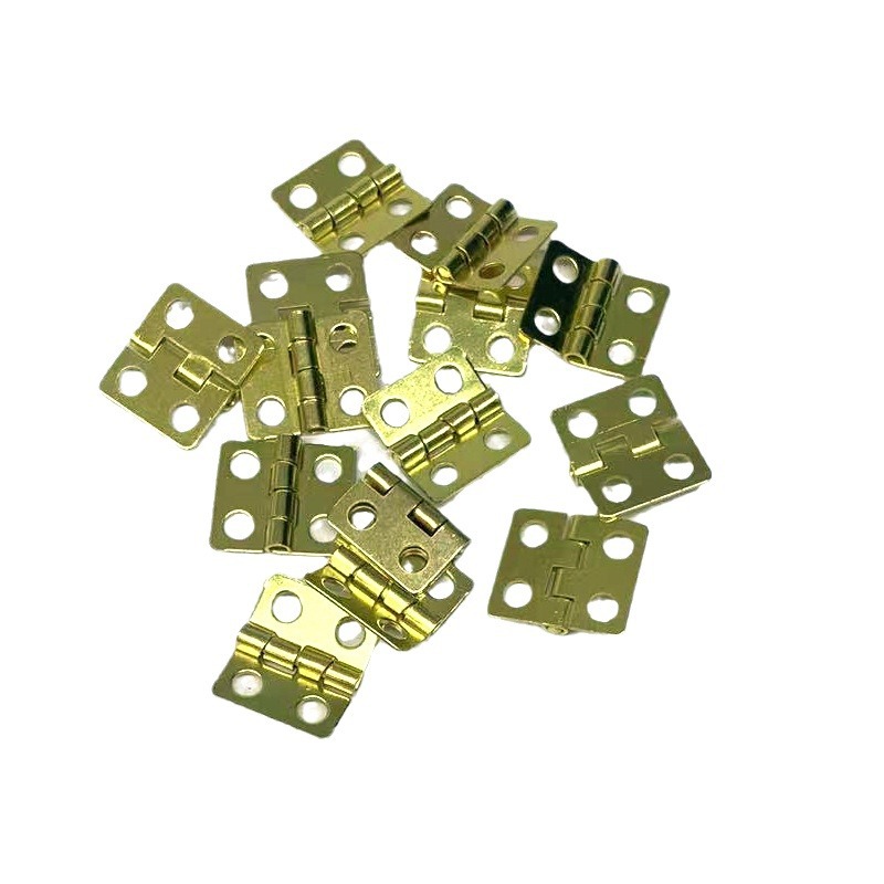 13X12mm yuan angle hinge 3 points large hole hinge small hinge iron hinge jewelry box wooden box hinge accessories